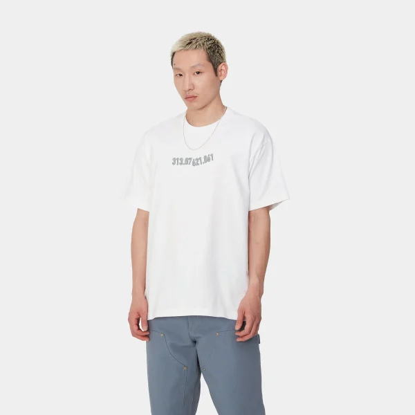 Carhartt WIP T-Shirts & Polos>S/S Coordinate 01 T-Shirt White