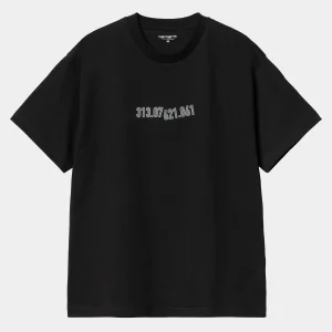 Carhartt WIP T-Shirts & Polos>S/S Coordinate 01 T-Shirt Black