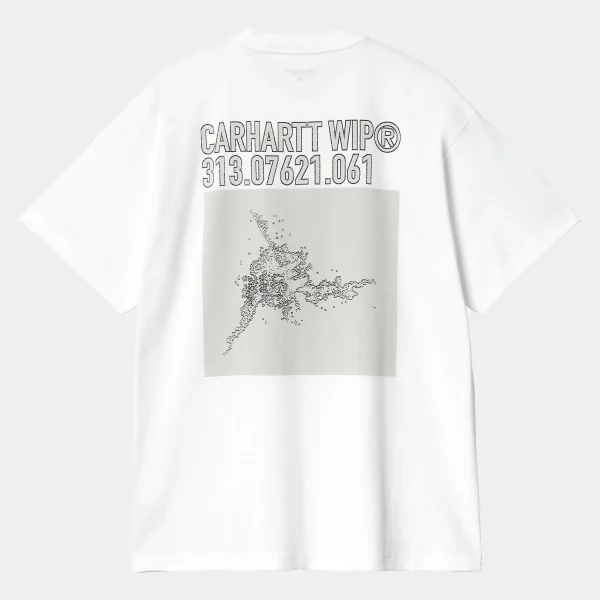 Carhartt WIP T-Shirts & Polos>S/S Coordinate 02 T-Shirt White