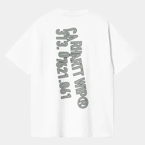 Carhartt WIP T-Shirts & Polos>S/S Coordinate 01 T-Shirt White