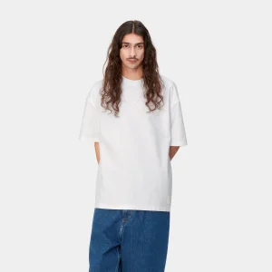 Carhartt WIP T-Shirts & Polos>S/S Dawson T-Shirt White