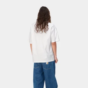 Carhartt WIP T-Shirts & Polos>S/S Dawson T-Shirt White