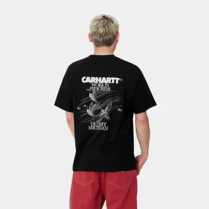 Carhartt WIP T-Shirts & Polos>S/S Ducks T-Shirt Black