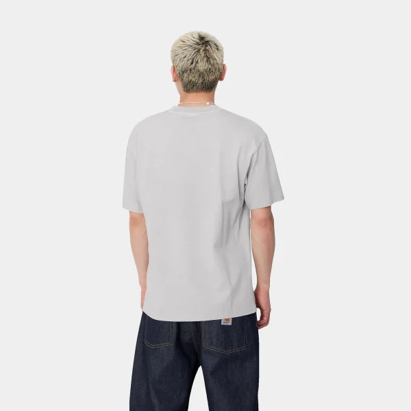 Carhartt WIP T-Shirts & Polos>S/S Duster Script T-Shirt Basalt