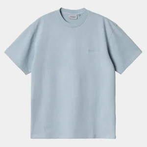 Carhartt WIP T-Shirts & Polos>S/S Duster Script T-Shirt Misty Sky