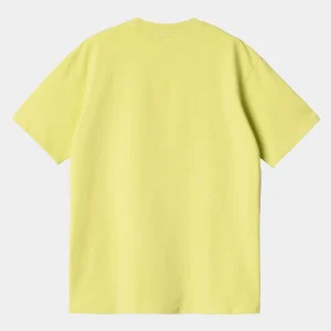 Carhartt WIP T-Shirts & Polos>S/S Duster Script T-Shirt Arctic Lime