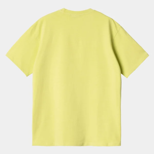 Carhartt WIP T-Shirts & Polos>S/S Duster Script T-Shirt Arctic Lime