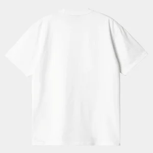 Carhartt WIP T-Shirts & Polos>S/S Duster Script T-Shirt White