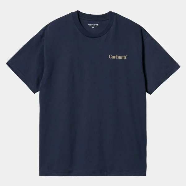 Carhartt WIP T-Shirts & Polos>S/S Fold Duck T-Shirt Air Force Blue