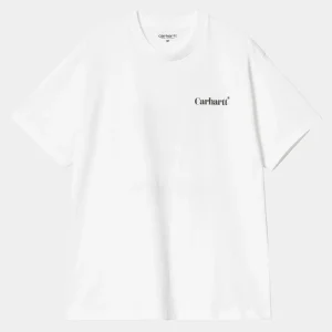 Carhartt WIP T-Shirts & Polos>S/S Fold Duck T-Shirt White