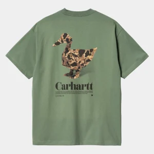 Carhartt WIP T-Shirts & Polos>S/S Fold Duck T-Shirt Duck Green