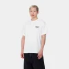 Carhartt WIP T-Shirts & Polos>S/S Friendship T-Shirt White / Black