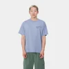 Carhartt WIP T-Shirts & Polos>S/S Gelato T-Shirt Charm Blue