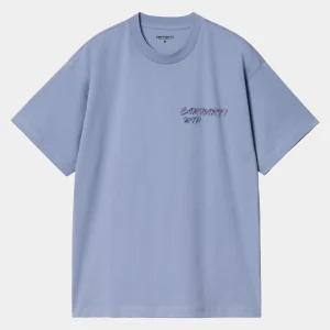 Carhartt WIP T-Shirts & Polos>S/S Gelato T-Shirt Charm Blue