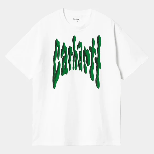 Carhartt WIP T-Shirts & Polos>S/S Goo T-Shirt White