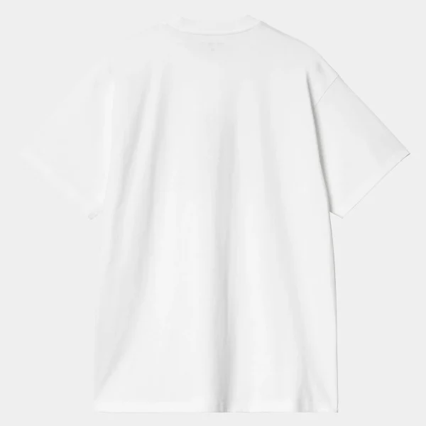 Carhartt WIP T-Shirts & Polos>S/S Graphic Works T-Shirt White