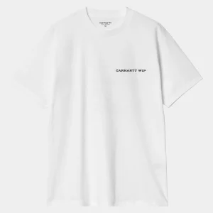 Carhartt WIP T-Shirts & Polos>S/S Home State T-Shirt White