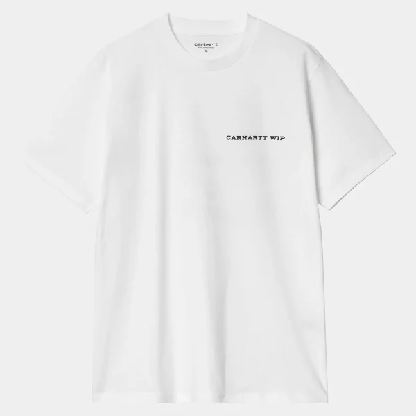 Carhartt WIP T-Shirts & Polos>S/S Home State T-Shirt White