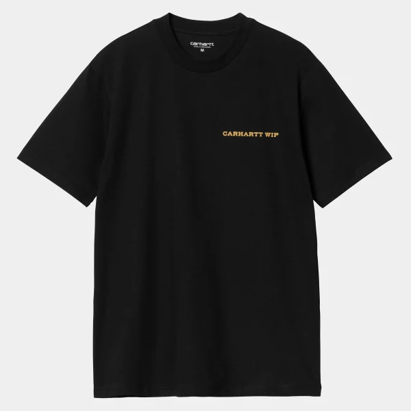 Carhartt WIP T-Shirts & Polos>S/S Home State T-Shirt Black