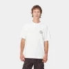 Carhartt WIP T-Shirts & Polos>S/S Hotel Keys T-Shirt White / Black