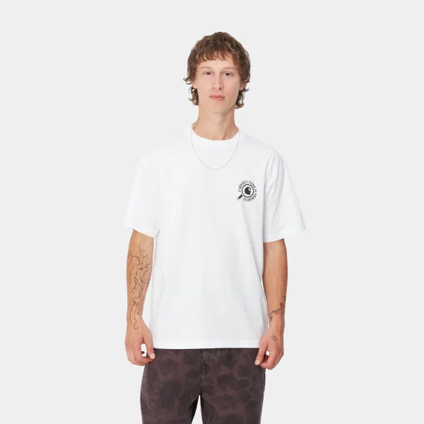 Carhartt WIP T-Shirts & Polos>S/S Inspector T-Shirt White