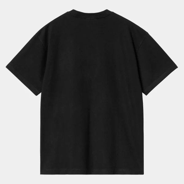 Carhartt WIP T-Shirts & Polos>S/S Lazy Duck Academy T-Shirt Black