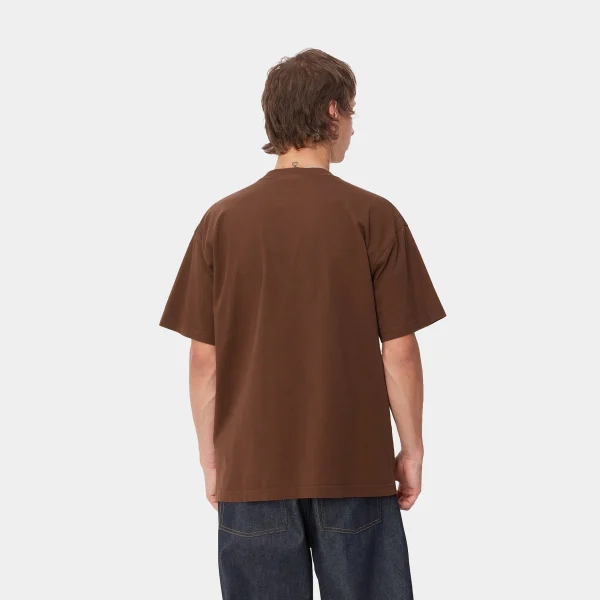 Carhartt WIP T-Shirts & Polos>S/S Lazy Duck Academy T-Shirt Offroad