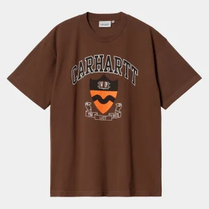 Carhartt WIP T-Shirts & Polos>S/S Lazy Duck Academy T-Shirt Offroad