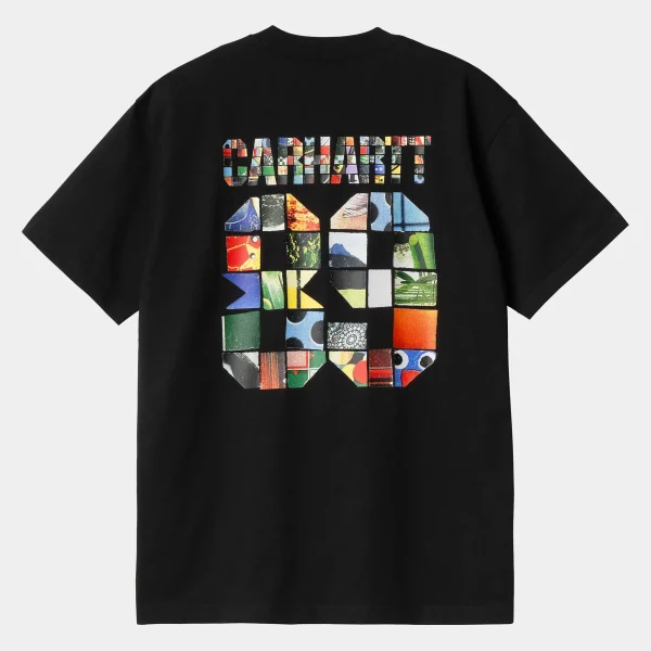 Carhartt WIP T-Shirts & Polos>S/S Machine 89 T-Shirt Black