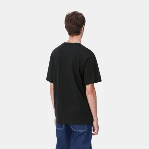 Carhartt WIP T-Shirts & Polos>S/S Madison T-Shirt Black / White