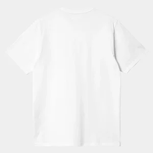 Carhartt WIP T-Shirts & Polos>S/S Madison T-Shirt White / Black