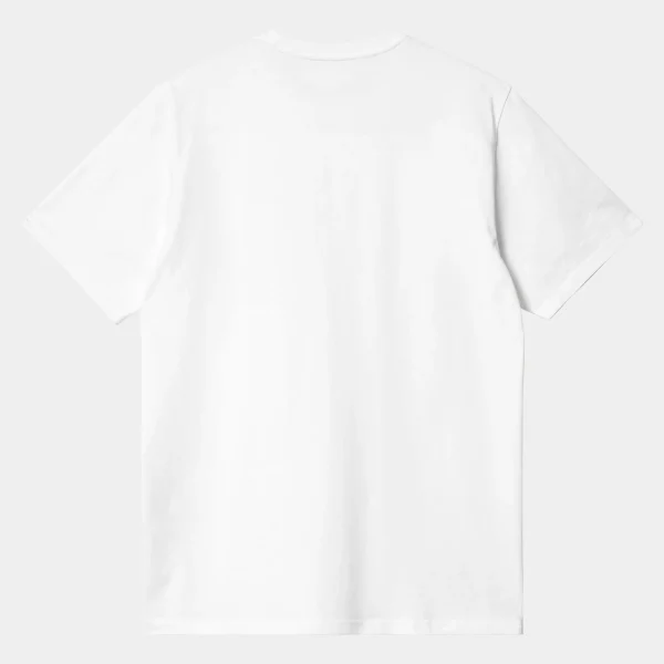 Carhartt WIP T-Shirts & Polos>S/S Madison T-Shirt White / Black