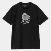 Carhartt WIP T-Shirts & Polos>S/S Move On Up T-Shirt Black / White