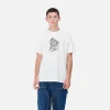 Carhartt WIP T-Shirts & Polos>S/S Move On Up T-Shirt White / Black