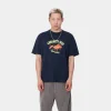 Carhartt WIP T-Shirts & Polos>S/S Noisy T-Shirt Air Force Blue