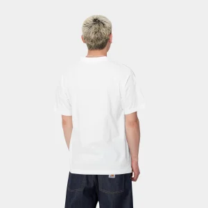 Carhartt WIP T-Shirts & Polos>S/S Noisy T-Shirt White