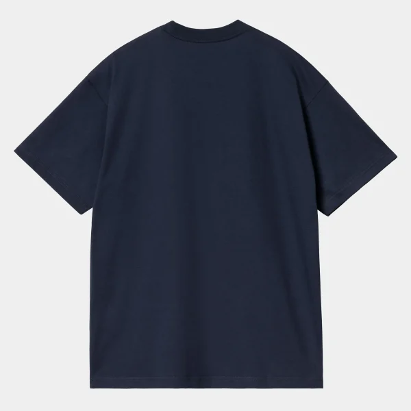 Carhartt WIP T-Shirts & Polos>S/S Noisy T-Shirt Air Force Blue