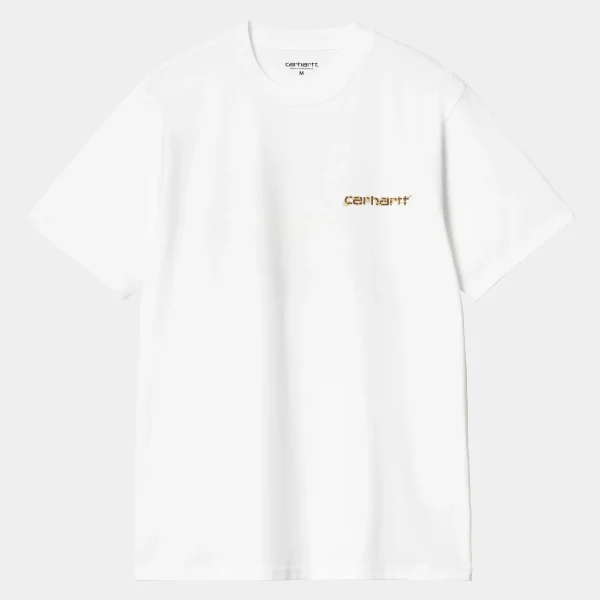 Carhartt WIP T-Shirts & Polos>S/S Noodle Soup T-Shirt White