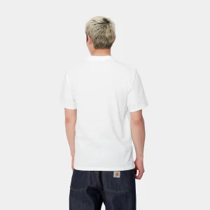 Carhartt WIP T-Shirts & Polos>S/S Noodle T-Shirt White