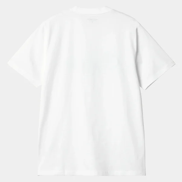 Carhartt WIP T-Shirts & Polos>S/S Paradise Script T-Shirt White