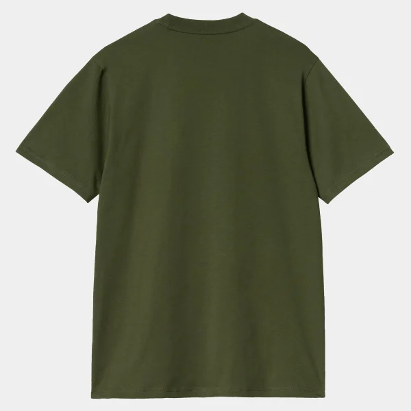 Carhartt WIP T-Shirts & Polos>S/S Paradise Script T-Shirt Tarragon