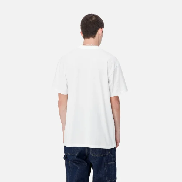 Carhartt WIP T-Shirts & Polos>S/S Pepe Be Nice T-Shirt White / Black