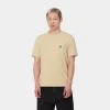 Carhartt WIP T-Shirts & Polos>S/S Pocket T-Shirt Cornsilk