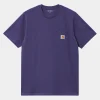 Carhartt WIP T-Shirts & Polos>S/S Pocket T-Shirt Aura