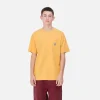 Carhartt WIP T-Shirts & Polos>S/S Pocket T-Shirt Winter Spice