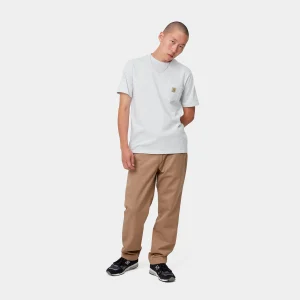 Carhartt WIP T-Shirts & Polos>S/S Pocket T-Shirt Ash Heather