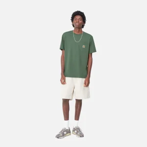 Carhartt WIP T-Shirts & Polos>S/S Pocket T-Shirt Duck Green