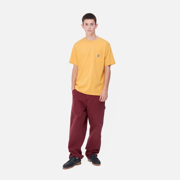 Carhartt WIP T-Shirts & Polos>S/S Pocket T-Shirt Winter Spice