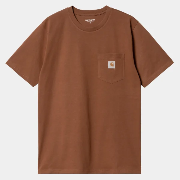 Carhartt WIP T-Shirts & Polos>S/S Pocket T-Shirt Beaver