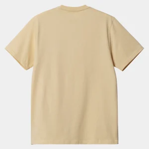 Carhartt WIP T-Shirts & Polos>S/S Pocket T-Shirt Cornsilk